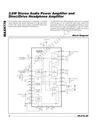 MAX9779ETI+T Datasheet Page 16