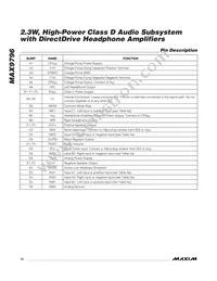 MAX9796EBX+TG45 Datasheet Page 12