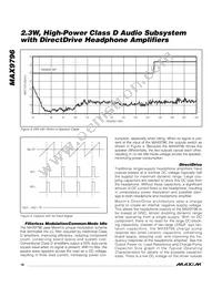 MAX9796EBX+TG45 Datasheet Page 16