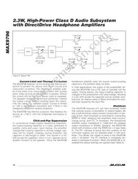 MAX9796EBX+TG45 Datasheet Page 18