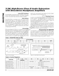 MAX9796EBX+TG45 Datasheet Page 20