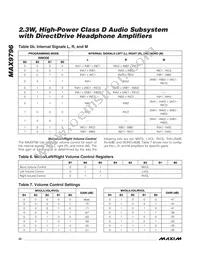 MAX9796EBX+TG45 Datasheet Page 22