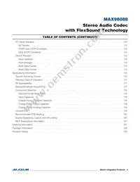 MAX98088EWY+T Datasheet Page 4