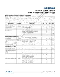 MAX98088EWY+T Datasheet Page 8