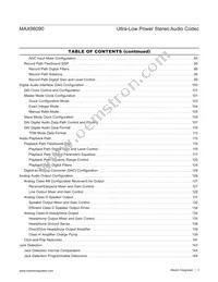 MAX98090BETL+T Datasheet Page 3