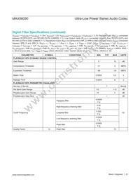 MAX98090BETL+T Datasheet Page 23