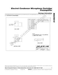 MAX9810CEBS+T Datasheet Page 9