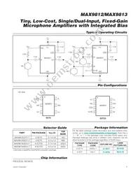 MAX9812LEXT+T Datasheet Page 9