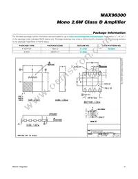 MAX98300ETA+ Datasheet Page 11