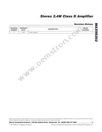 MAX98302ETD+T Datasheet Page 13