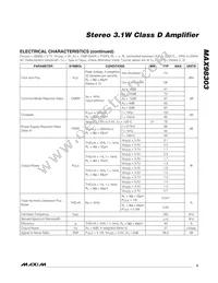 MAX98303EWE+T Datasheet Page 3