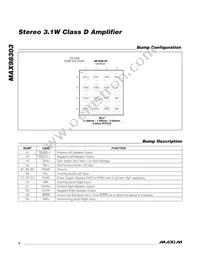 MAX98303EWE+T Datasheet Page 8