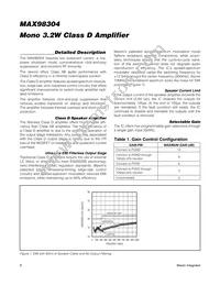 MAX98304CEWL+T Datasheet Page 8