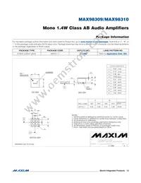 MAX98310EWL+T Datasheet Page 13