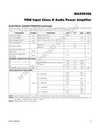 MAX98356EWL+T Datasheet Page 4