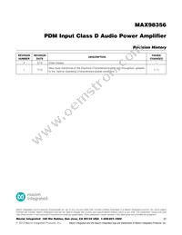 MAX98356EWL+T Datasheet Page 22