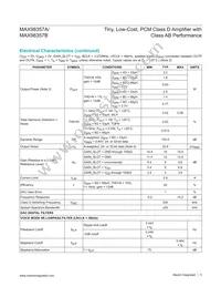 MAX98357AETE+ Datasheet Page 5