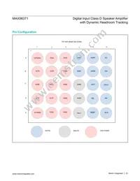 MAX98371EWV+T Datasheet Page 23