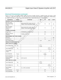 MAX98374EWA+T Datasheet Page 16