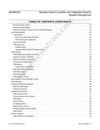 MAX98390EWX+ Datasheet Page 4