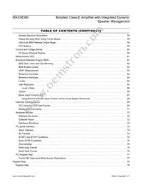 MAX98390EWX+ Datasheet Page 5