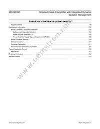 MAX98390EWX+ Datasheet Page 6