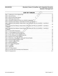 MAX98390EWX+ Datasheet Page 9