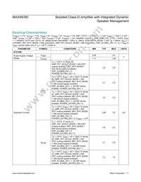 MAX98390EWX+ Datasheet Page 11