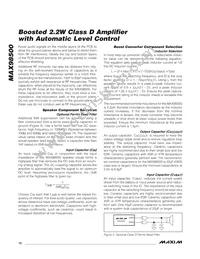 MAX98500EWE+T Datasheet Page 12