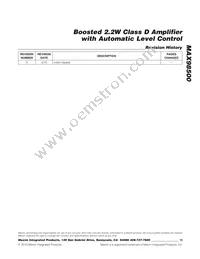 MAX98500EWE+T Datasheet Page 15