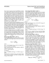 MAX9850ETI+TG47 Datasheet Page 19