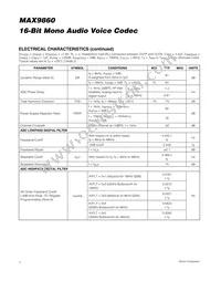 MAX9860ETG+TG3U Datasheet Page 4