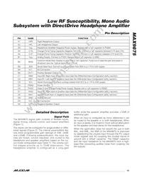 MAX9875ERP+T Datasheet Page 15