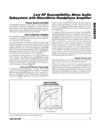 MAX9875ERP+T Datasheet Page 17