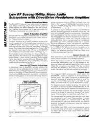 MAX9877AERP+T Datasheet Page 18