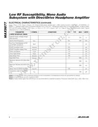 MAX9877EWP+CG2 Datasheet Page 6