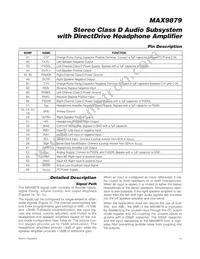 MAX9879ERV+ Datasheet Page 15