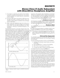 MAX9879ERV+ Datasheet Page 21