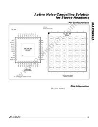 MAX9895AETL+T Datasheet Page 19