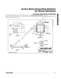 MAX9895AETL+T Datasheet Page 21