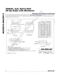 MAX9912EUA+T Datasheet Page 16