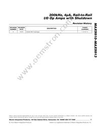 MAX9912EUA+T Datasheet Page 17