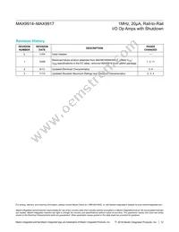 MAX9916EKA+CGJ Datasheet Page 12