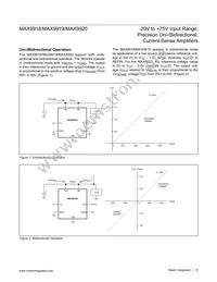 MAX9920ASA/V+ Datasheet Page 15