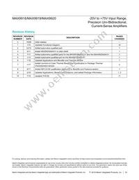 MAX9920ASA/V+ Datasheet Page 19