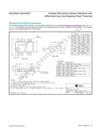 MAX9927AEE/V+ Datasheet Page 22