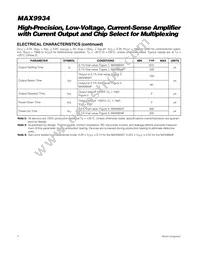 MAX9934TALT+T Datasheet Page 4