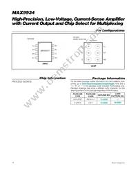 MAX9934TALT+T Datasheet Page 18