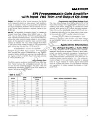 MAX9939AUB/GG8 Datasheet Page 9