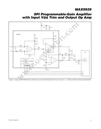 MAX9939AUB/GG8 Datasheet Page 11